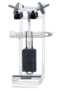 MEGATUFF Standing Calf 400lb Weight Stack