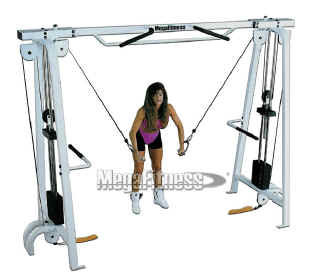 MEGATUFF ELITE Crossover Pulley, Selectorized